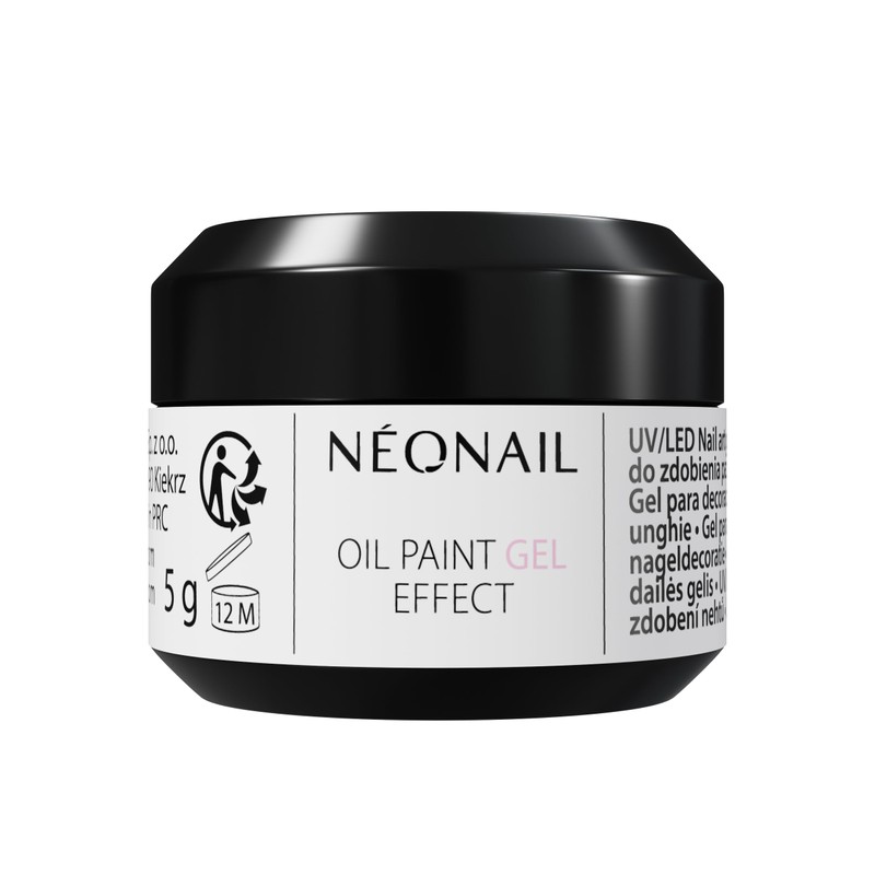 NÉONAIL Oil Paint Gel Effect - Grey - Quiet Impression