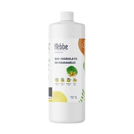 HEBBE - Hidrolato de Hamamelis 1 L | Estimula Colágeno | Fijador de Maquillaje | Ideal para Pieles Sensibles | Efecto Anti-Edad