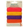 The Beadsmith Knot It Waxed Polyester Cord – Summer Sunset