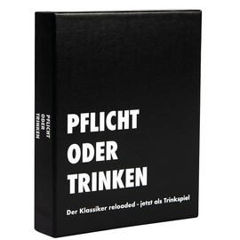 Duty or drinking - the classic Reloaded - now as a drinking game | party game - card game - game night - drinking game - perfect for stag night - truth or dare.
