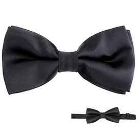 RSYHVG Kids Boys Silk Bow Ties - Adjustable Pre-tied Solid Bowties for Girls Baby Toddler Birthday Wedding Party Photo