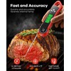 SILVLF Meat Thermometer Digital, Instant Read Thermometer with Backlight, Calibration