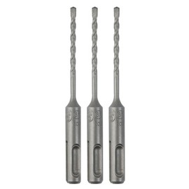 Bosch Value Series SDS Plus Bits 3.5mm (0.14 inches) x 110mm (4.3 inches), 3-piece Set [SDS035110/3V]