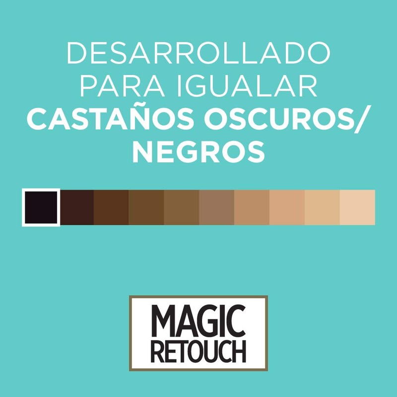 Retocador de raíces Magic Retouch L'Oréal Paris Tono Negro, 75ml