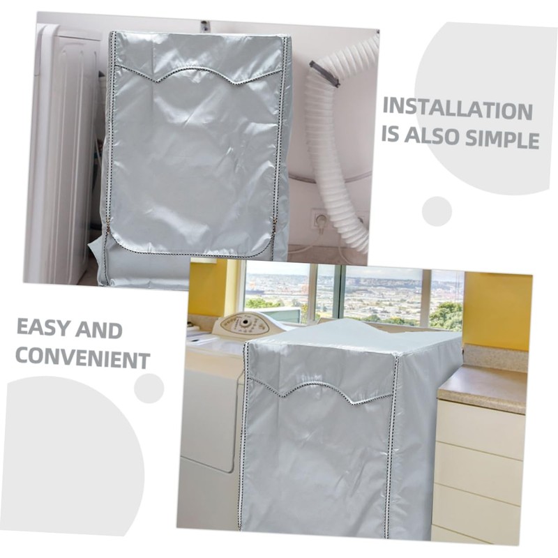 Tofficu Washer Cover Outdoor Laundry Machine Cover Uv Protection for
