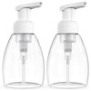BRIGHTFROM Foaming Soap Dispenser Pump Bottles, BPA Free Empty Refillable