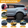 Reifenabdeckung,Radabdeckung Wohnwagen 600D Oxford PVC Beschichtung Wasserdicht Staubdicht UV-Schutz Ersatzradabdeckungen,Universelle