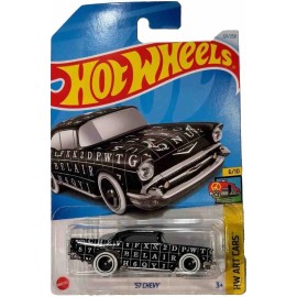 Hot Wheels 2024 Hot Wheels  '57 Chevy' 6/10 HW Art Cars  # 121/250.  NEW