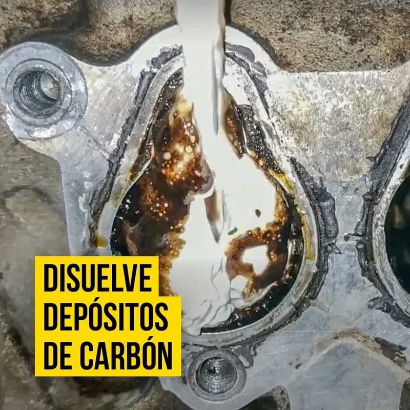 Espuma Limpiadora Y Descarbonizadora para Motor