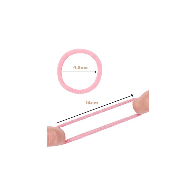 Snag Free Pastel Hair Bobble for Girls Back to School