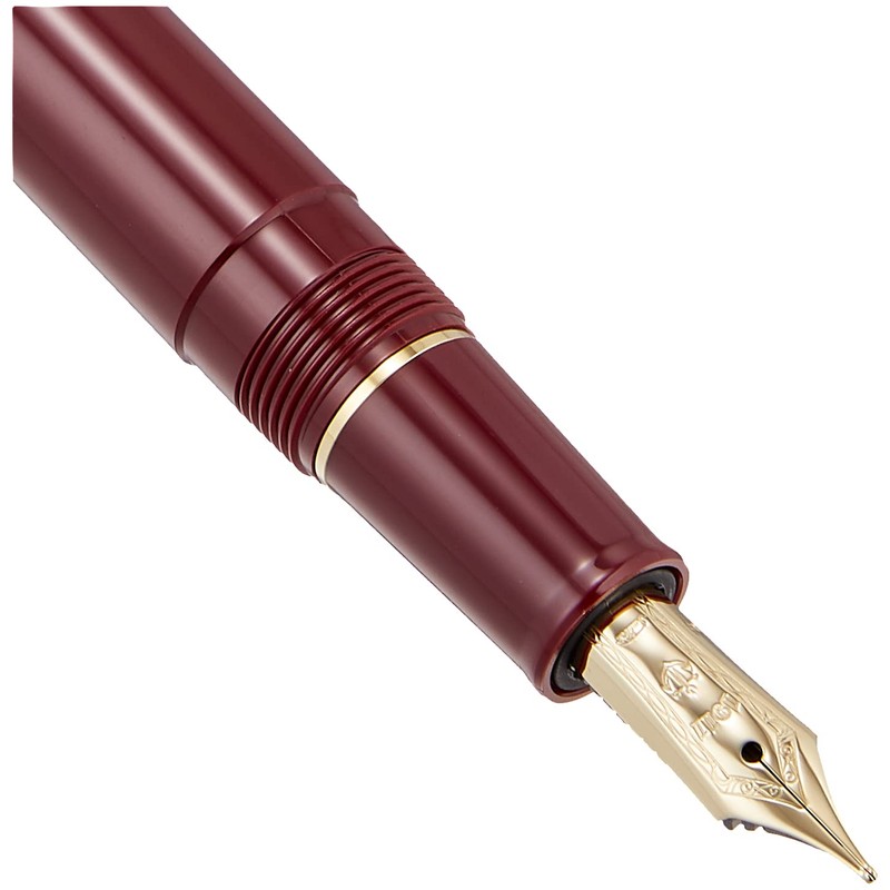 Sailor Fountain Pen Profit Casual Gold Trim Red Bold 11-0570-630