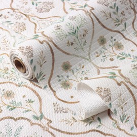 vuacepe Drawer and Shelf Liner for Kitchen Cabinets Non-Adhesive Drawer Liners Strong Grip Floral Shelf Liners Non-Slip Cabinet Liner,Waterproof Kitchen Cabinet Liners for Shelves,12in × 16.4FT