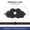 2 Pack 3D Memory Foam Eye Mask for Sleeping, Zero