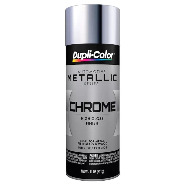 Dupli-Color 11oz CHROME Automotive Metallic Spray Paint CS101 Trim Grills