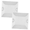 ORFOFE Reflective Aluminum Road Markers Durable Driveway Reflectors for Enhanced