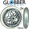 Globber 3-in-1 5-in-1 Primo Replacement Wheels Kickboard Front 120 mm