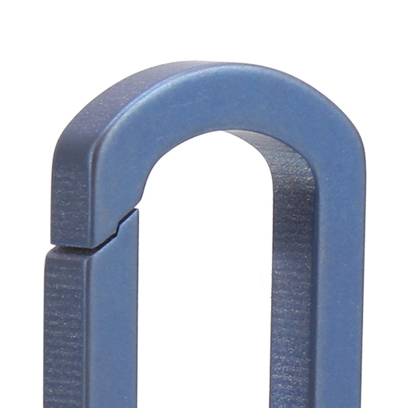 Titanium Alloy Keychain Lightweight Backpack Hanging Hook Buckle Carabiner Key