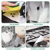 Lecute 6 Protector De Estufa Quemadores Lavables De Teflón Reutilizables