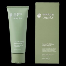 Endota Organics Lemon Peel & Sage Body Cleanser 180ml
