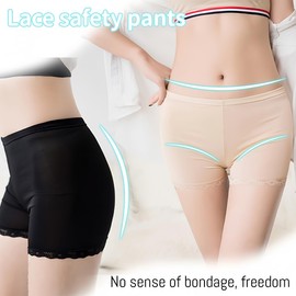 FMYODWU Pack of 3 women's cycling shorts, women's short for dress, short shorts, under dress, skirt, anti-chafing, hot pants, short leggings, women's boxer shorts, comfortable elastic underpants for