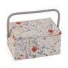 Hobby Gift Medium Sewing Craft Hobby Storage Box, Wildflowers