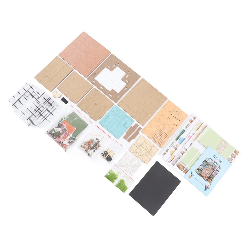 DIY Miniature Dollhouse Kit 1:24 Scale Dollhouse Puzzle Toy for