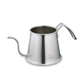 KOGU 42343 Tsubamesanjo Coffee Kettle Double Drip Pot Pro [Made in Japan] Stainless Steel Thin Mouth Straight Fire Induction Compatible Coffee Kettle 16.9 fl oz (500 ml) Outdoor Gift