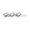 Third movement Triple Melting Heart Hairpin Third movement triple melting