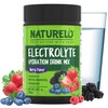 NATURELO Electrolyte Powder, Hydration and Mineral Drink Mix, Sugar Free