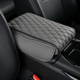 Almohadilla para Apoyabrazos para Acura Mdx 2022-2025 2026, Funda de Consola Acolchada Protector Cuero Cojín Elevador para Interior Vehículo