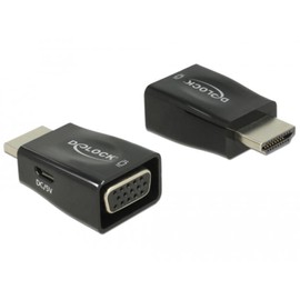 DeLOCK - Adapter HDMI-A male > VGA female screwless - adapter - digital/display/video, 65902