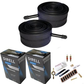 28" x 1-3/8" 1-5/8" 700x35/37/40/42/43/38c Bike Tubes, 40-622 700c Bicycle Tire Inner Tube (AV 32mm)