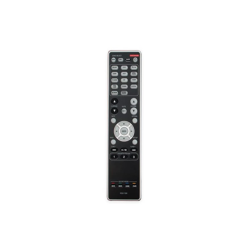 RC017SR Replace AV Receiver Remote Control Compatible for MARANTZ Home