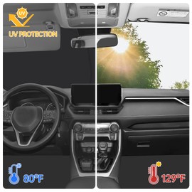 ZATOOTO Windshield Sun Shade for Toyota Tacoma 2016-2025,Dazzling Honeycomb Coating Car Window Covers for Front Windshield, Blocks UV Rays and Reduces Heat, Car Sun Shade for Protecting Interiors