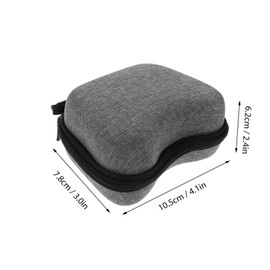 Operitacx Portable Hard Case for Game Console Storage with Spacious Interior Compatible Controller Travel Pouch for Protective Organizer with Full Damage Prevention and Stylish Design