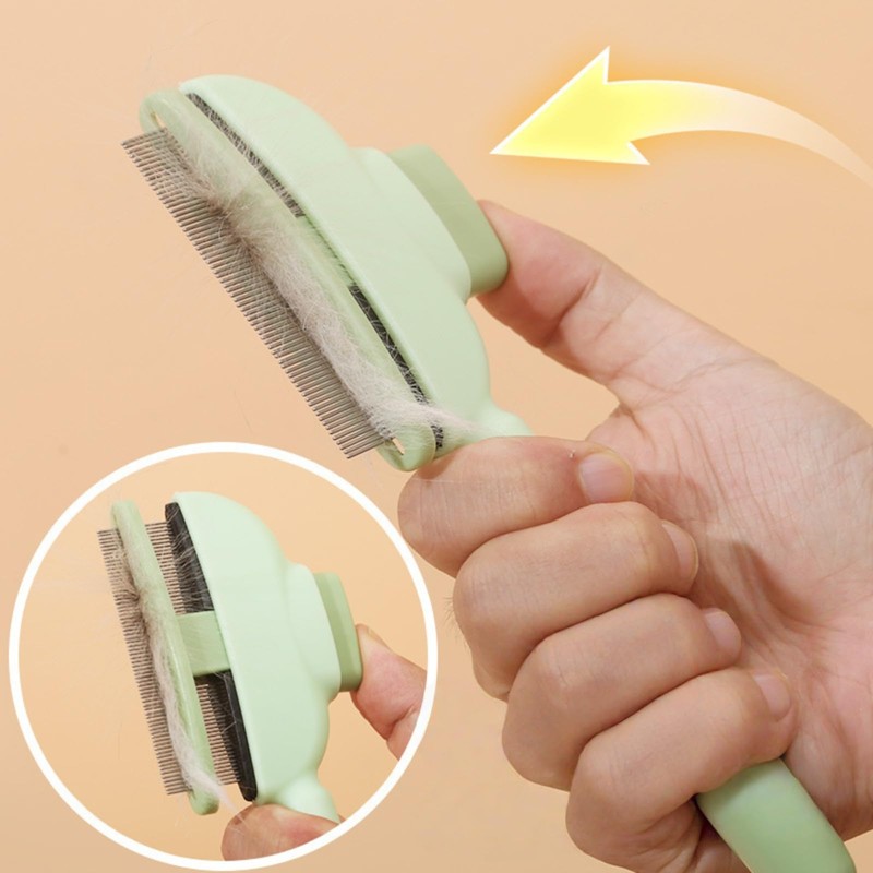 2 Pack Stainless Steel Flea Comb for Dogs & Cats