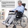 Wheelchair Replacement Hand Brake with Self-Locking Brake System, 2 Pcs