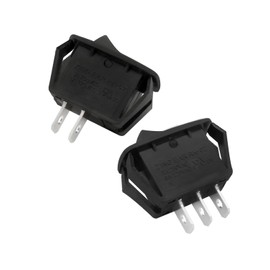 Fan Motor and Light Switch Kit Fit for Broan Range Hood, 02104-00 02105-00 1256884 561093 97011093 97015616, Black