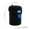 JJC JN Lens Pouch, black, Contemporary