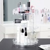 Home and House 3-stage turn-on 360-degree rotating cosmetics organizer / 턴온 360도 회전식 화장품정리함 3단