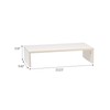 IRIS 1 Tier Multi-Purpose Organiser Shelf, White