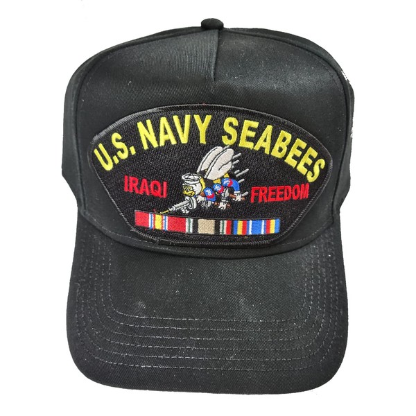 Hnp U.S. Navy Seabees Operation Iraqi Freedom HAT with BEE