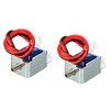sourcing map Miniature Solenoid Valve 2 Position 3 Way DC