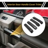 REPAIROCK 1 Set Interior Door Handle Cover Trims for Ford