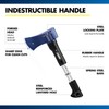 Estwing 1.25 lb Axe with 14" Indestructible Handle, Long Lasting
