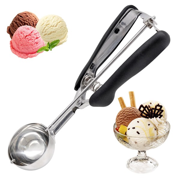 Griwuut Ice Cream Scoop Stainless Steel 5 cm, Ice Cream