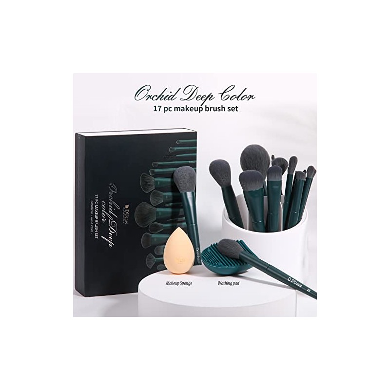 DUcare Makeup Brush Set 9 Pcs Gift Box Professional Essential