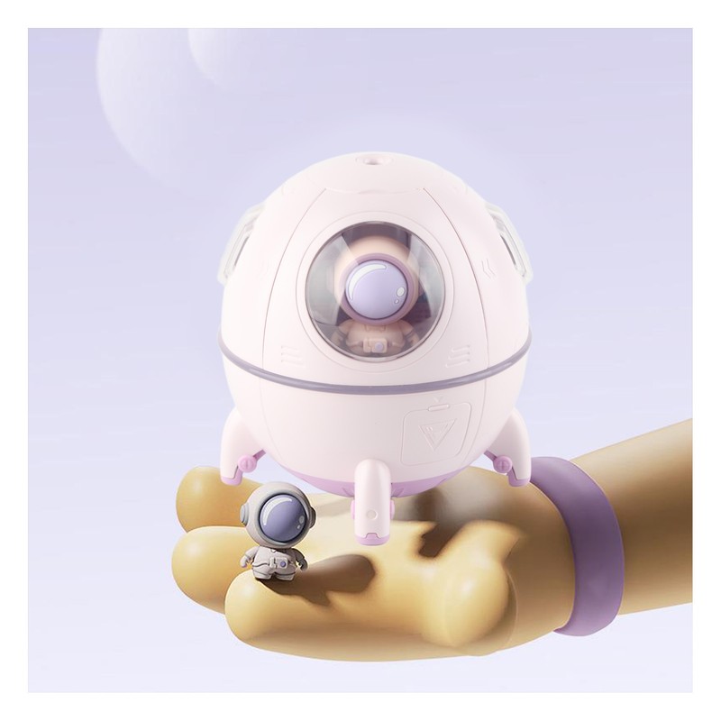 Capsule Humidifier Transparent PC Silicone Mini Cute Humidifiers Portable Household