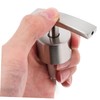 BIUDECO 2pcs Stainless Steel Lotion Dispenser Pump Rust Soap Dispenser