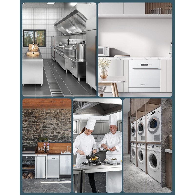 Phivan 3-1/2 Inch Commercial Sink Drain with Twist Handle Kitchen